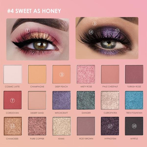 Glitter Eyeshadow Palette Waterproof