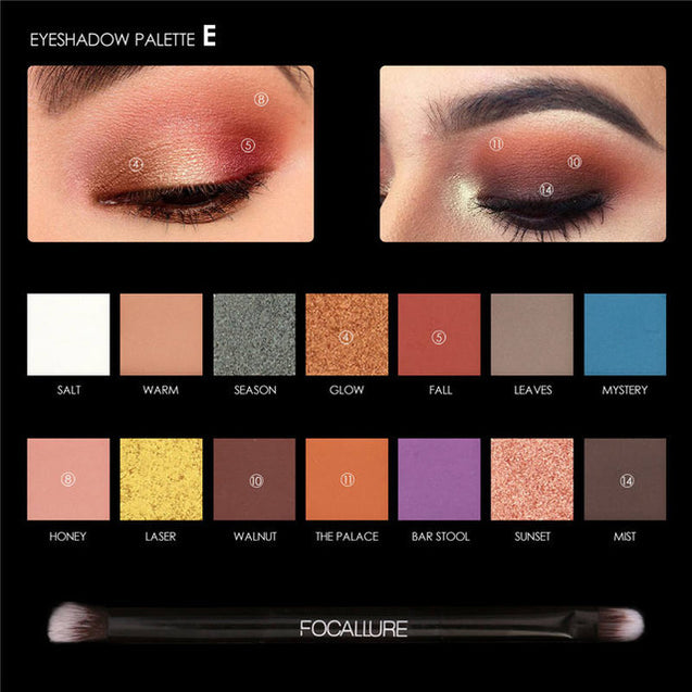 Glitter + Eye Shadow Palette
