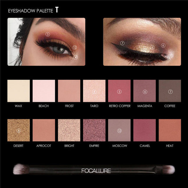 Glitter + Eye Shadow Palette